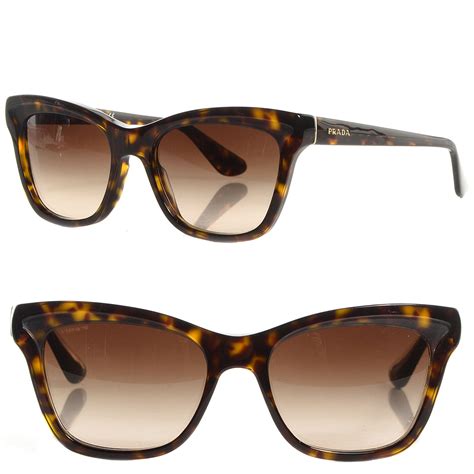 prada sun glasses brown|prada sunglasses tortoiseshell.